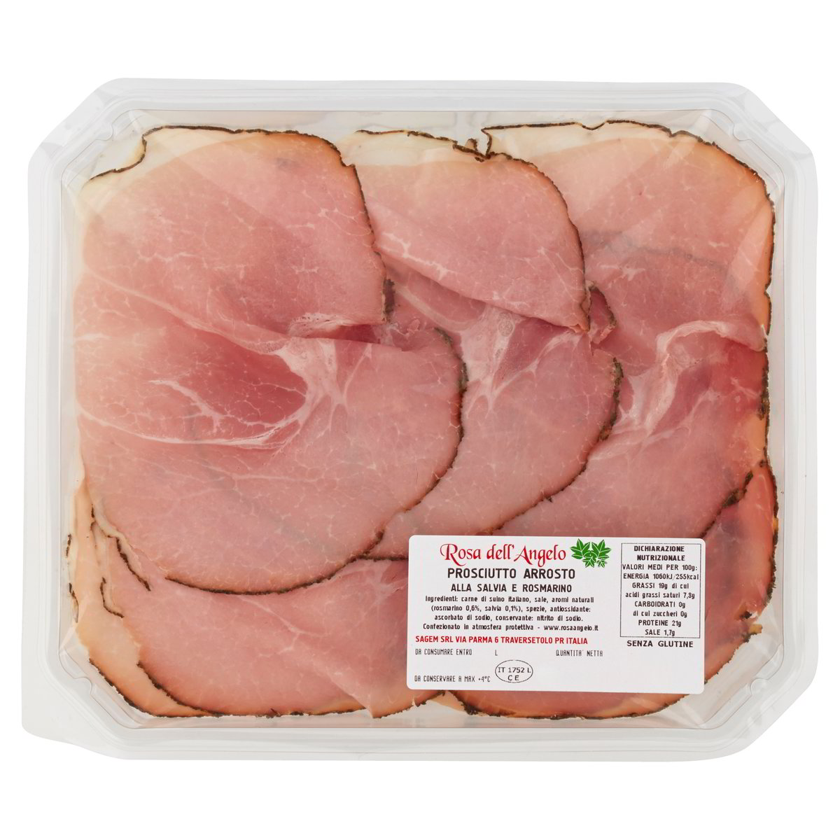 PROSCIUTTO COTTO NOSTRANO ROSA DELL'ANGELO DupliClick
