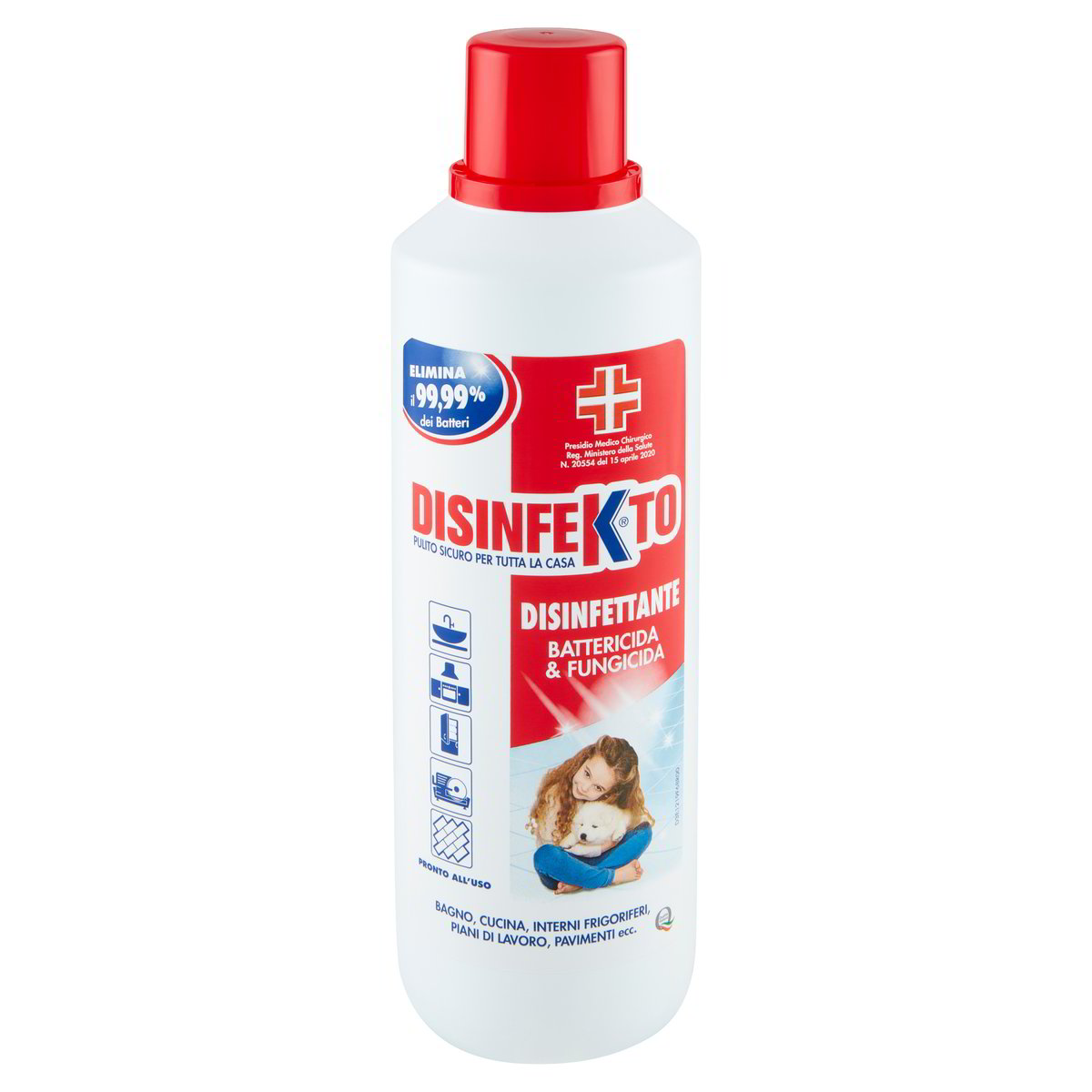 Neo Pharma G Disinfettante Battericida E Fungicida – Uso Alimentare Senza Risciacquo