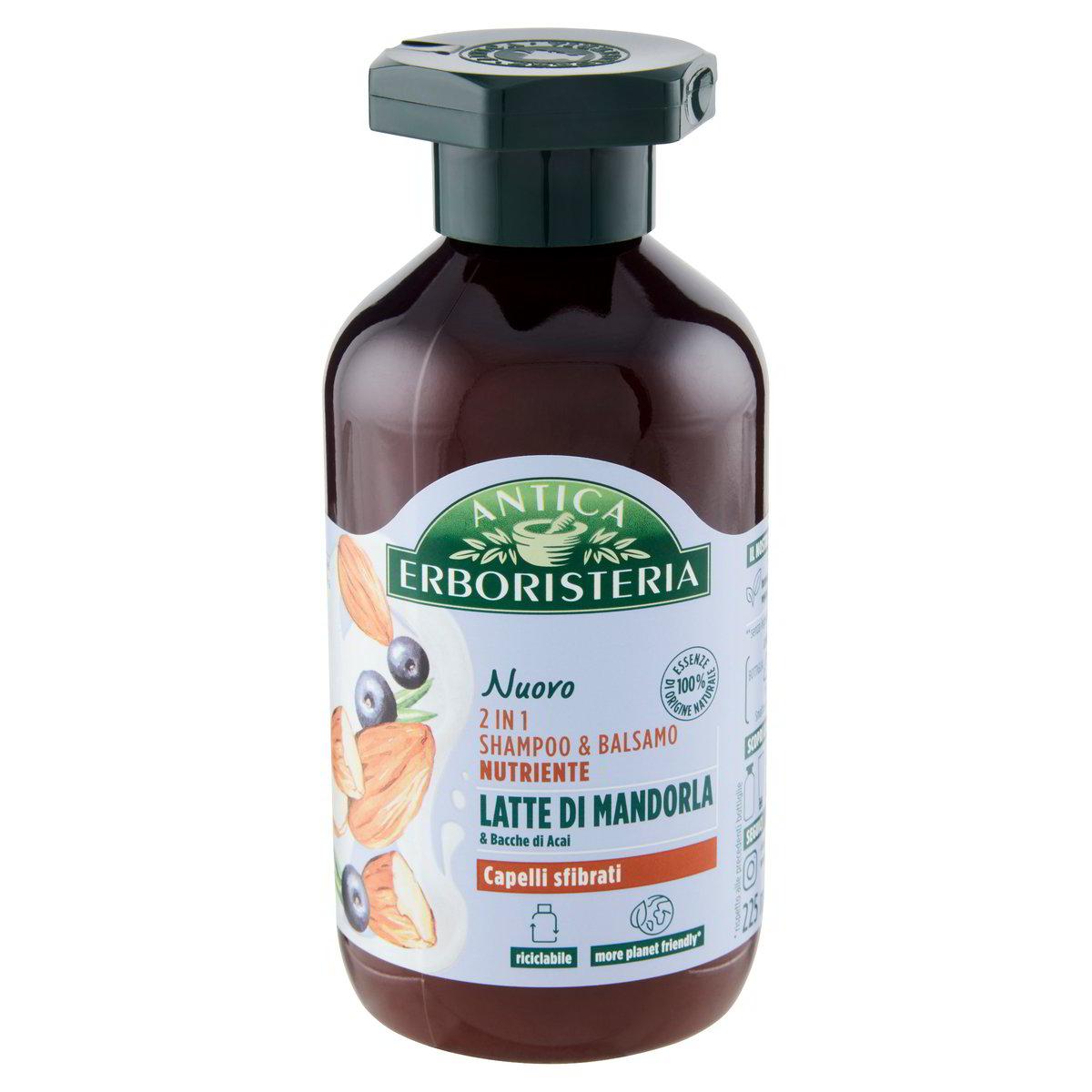 2 IN 1 SHAMPOO & BALSAMO LATTE DI MANDORLA ANTICA ERBORISTERIA DupliClick