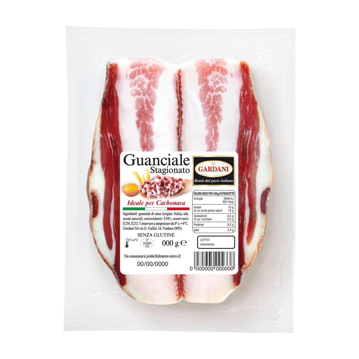 GUANCIALE STAGIONATO GARDANI DupliClick