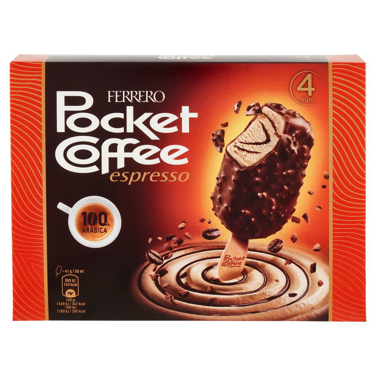 POCKET COFFEE ESPRESSO 4 PZ FERRERO - DupliClick