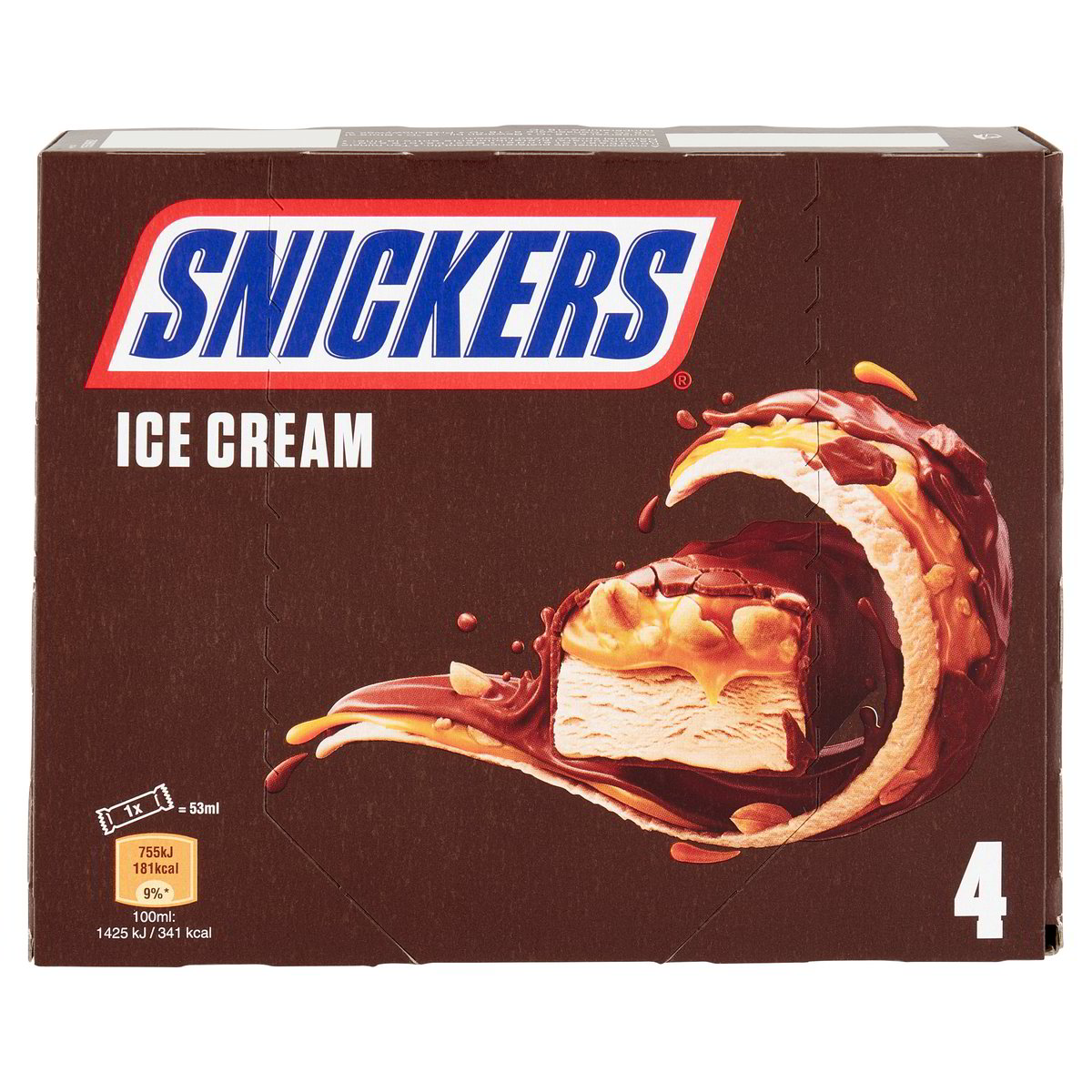 ICE CREAM 4 PZ SNICKERS - DupliClick