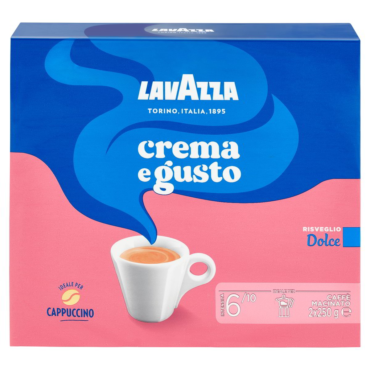 CAFFÈ MACINATO CREMA E GUSTO DOLCE 2 PZ LAVAZZA - DupliClick