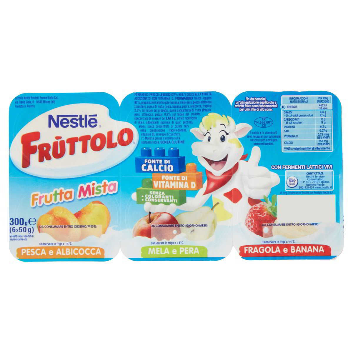 FRÙTTOLO FRUTTA MISTA 6 PZ NESTLÉ FRUTTOLO - DupliClick